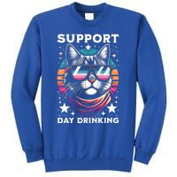 Support Day Ing Advocate Alcohol Enthusiast Cat Gift Sweatshirt