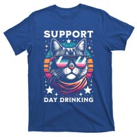 Support Day Ing Advocate Alcohol Enthusiast Cat Gift T-Shirt