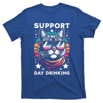 Support Day Ing Advocate Alcohol Enthusiast Cat Gift T-Shirt