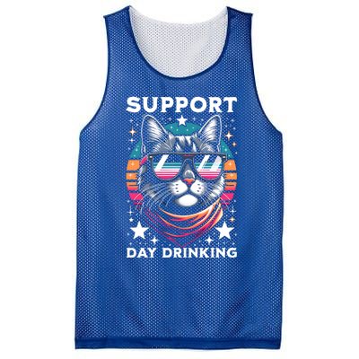 Support Day Ing Advocate Alcohol Enthusiast Cat Gift Mesh Reversible Basketball Jersey Tank