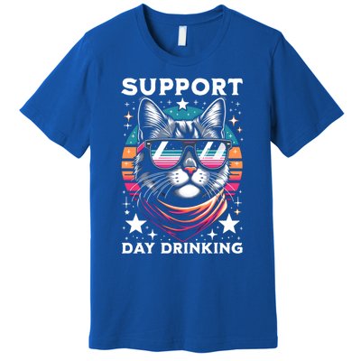 Support Day Ing Advocate Alcohol Enthusiast Cat Gift Premium T-Shirt