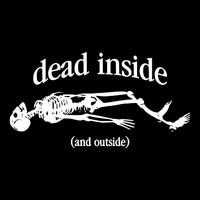 Snazzyseagull Dead Inside And Outside Skeleton 16 in Basic Backpack