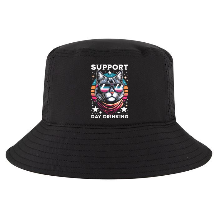 Support Day Ing Advocate Alcohol Enthusiast Cat Gift Cool Comfort Performance Bucket Hat