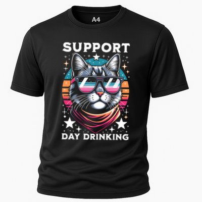 Support Day Ing Advocate Alcohol Enthusiast Cat Gift Performance Shirt