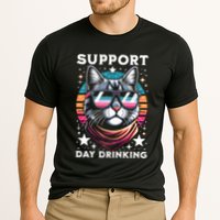 Support Day Ing Advocate Alcohol Enthusiast Cat Gift Cooling Performance Crew T-Shirt