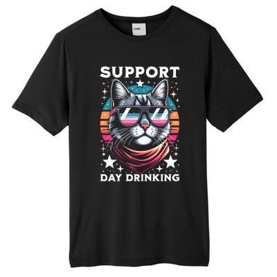 Support Day Ing Advocate Alcohol Enthusiast Cat Gift Tall Fusion ChromaSoft Performance T-Shirt