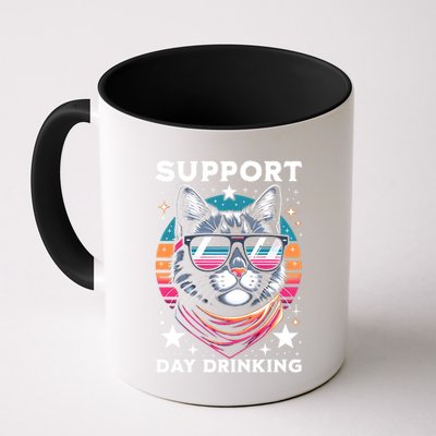 Support Day Ing Advocate Alcohol Enthusiast Cat Gift Mug