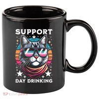 Support Day Ing Advocate Alcohol Enthusiast Cat Gift 11oz C Handle Ceramic Mug