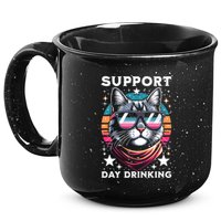 Support Day Ing Advocate Alcohol Enthusiast Cat Gift 15oz Campfire Ceramic Mug