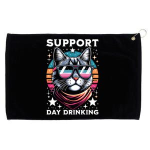 Support Day Ing Advocate Alcohol Enthusiast Cat Gift Grommeted Golf Towel