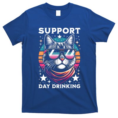 Support Day Ing Advocate Alcohol Enthusiast Cat Gift T-Shirt