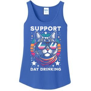 Support Day Ing Advocate Alcohol Enthusiast Cat Gift Ladies Essential Tank