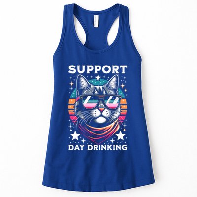 Support Day Ing Advocate Alcohol Enthusiast Cat Gift Womens Tank Top