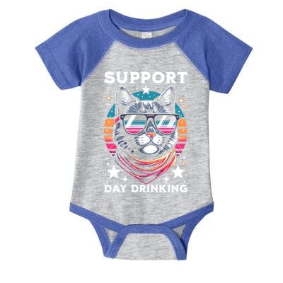Support Day Ing Advocate Alcohol Enthusiast Cat Gift Infant Baby Jersey Bodysuit