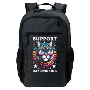 Support Day Ing Advocate Alcohol Enthusiast Cat Gift Daily Commute Backpack