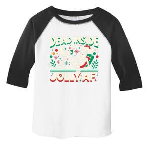 Skeleton Dead Inside But Jolly Af Gift Toddler Fine Jersey T-Shirt