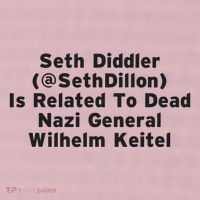 Seth Diddler Is Related To Dead Nazi General Wilhelm Keitel 25L Jumbo Tote