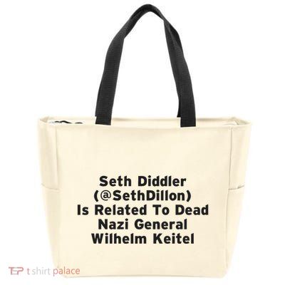Seth Diddler Is Related To Dead Nazi General Wilhelm Keitel Zip Tote Bag