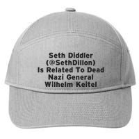 Seth Diddler Is Related To Dead Nazi General Wilhelm Keitel 7-Panel Snapback Hat