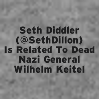 Seth Diddler Is Related To Dead Nazi General Wilhelm Keitel 7-Panel Snapback Hat