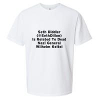 Seth Diddler Is Related To Dead Nazi General Wilhelm Keitel Sueded Cloud Jersey T-Shirt