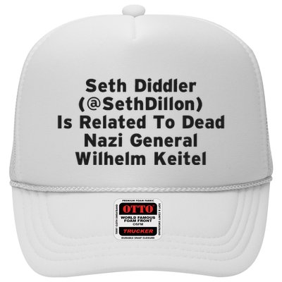 Seth Diddler Is Related To Dead Nazi General Wilhelm Keitel Trucker Hat