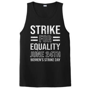 Strike Day June 24th Wear Red Equal Rights Feminist PosiCharge Competitor Tank