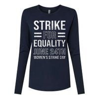 Strike Day June 24th Wear Red Equal Rights Feminist Womens Cotton Relaxed Long Sleeve T-Shirt