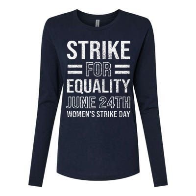 Strike Day June 24th Wear Red Equal Rights Feminist Womens Cotton Relaxed Long Sleeve T-Shirt