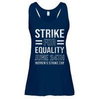 Strike Day June 24th Wear Red Equal Rights Feminist Ladies Essential Flowy Tank