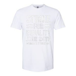 Strike Day June 24th Wear Red Equal Rights Feminist Softstyle CVC T-Shirt