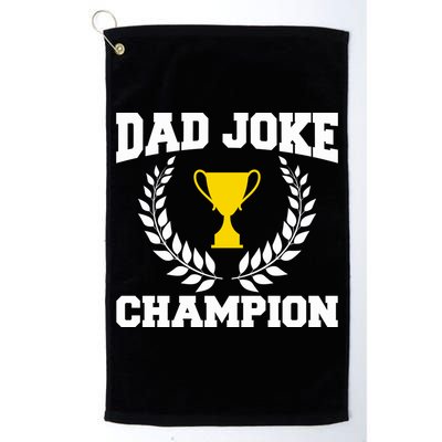 Sarcastic Dad Joke Champion Of Dad Jokes Dad Joke Champion Funny Gift Golf Towel