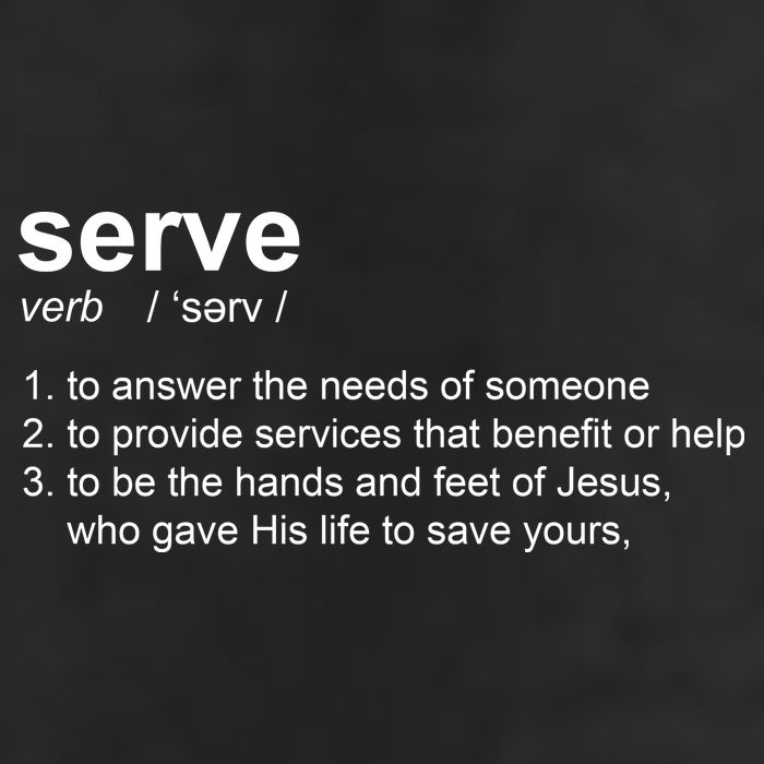 Serve Definition Jesus Christian Faith 7 Panel Mesh Trucker Snapback Hat
