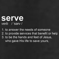 Serve Definition Jesus Christian Faith Trucker Hat