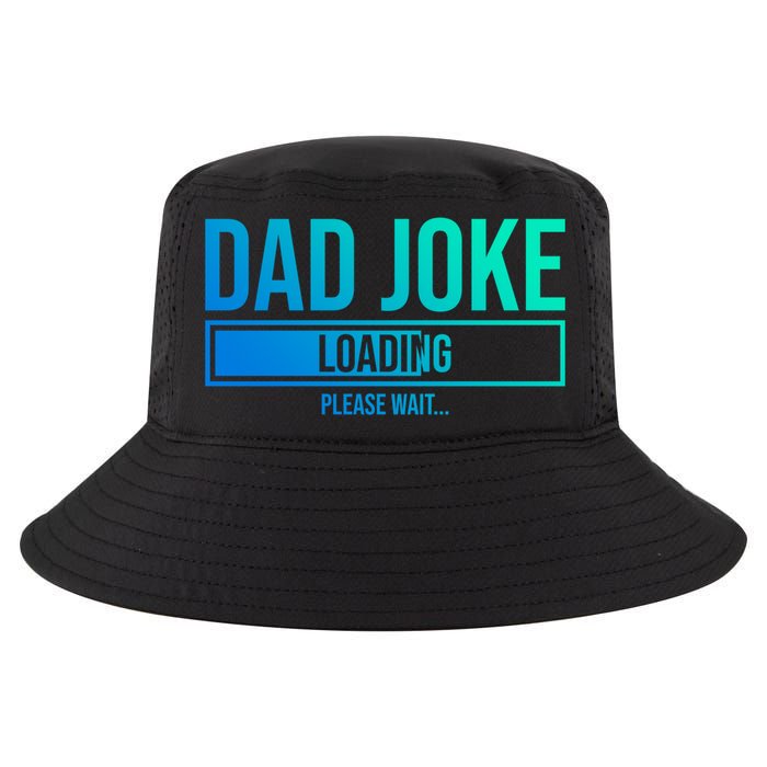 Superhero Dad Joke Loading Please Wait Papa Gift Cool Comfort Performance Bucket Hat
