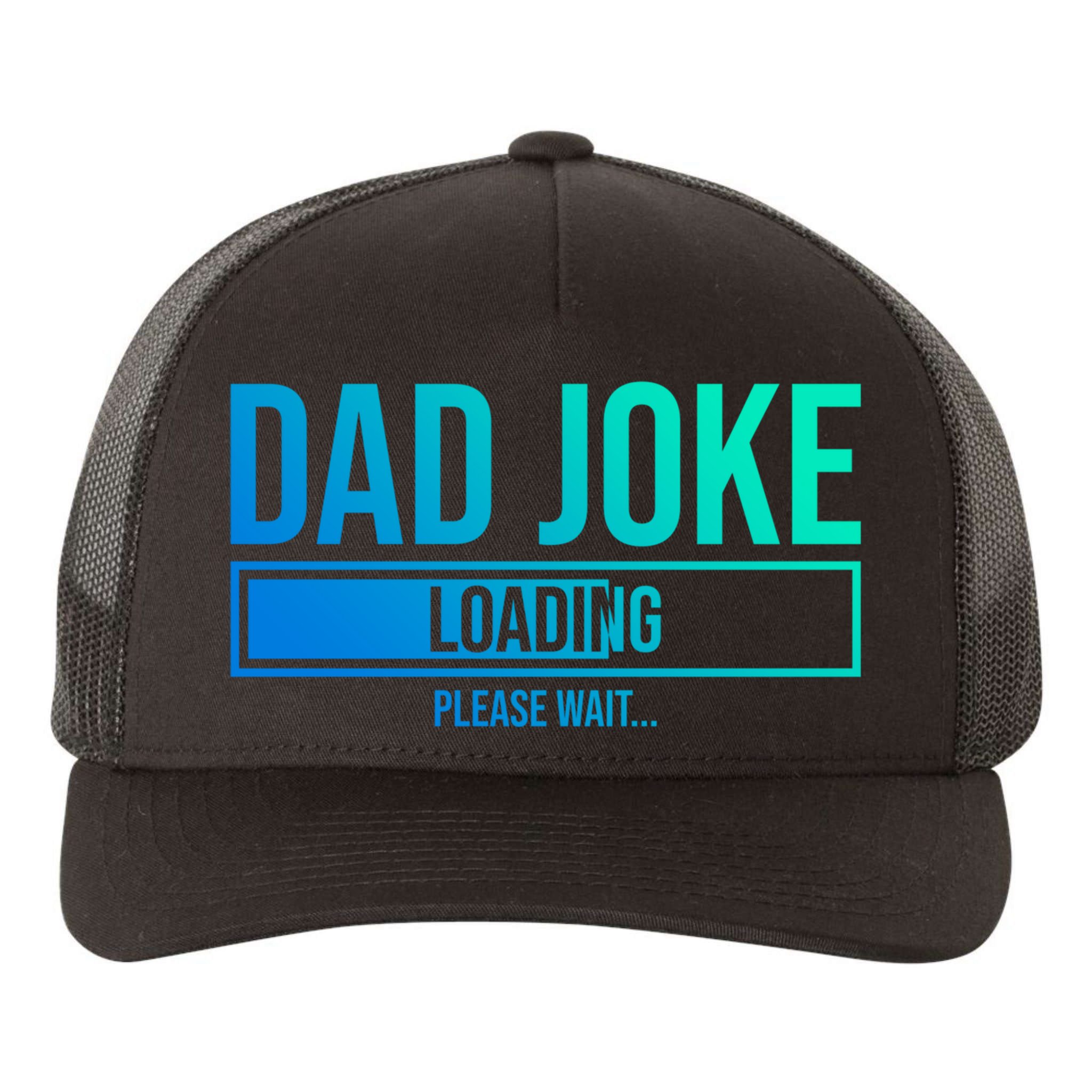 Superhero Dad Joke Loading Please Wait Papa Gift Yupoong Adult 5-Panel Trucker Hat