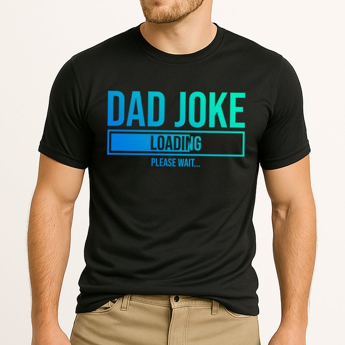 Superhero Dad Joke Loading Please Wait Papa Gift Cooling Performance Crew T-Shirt