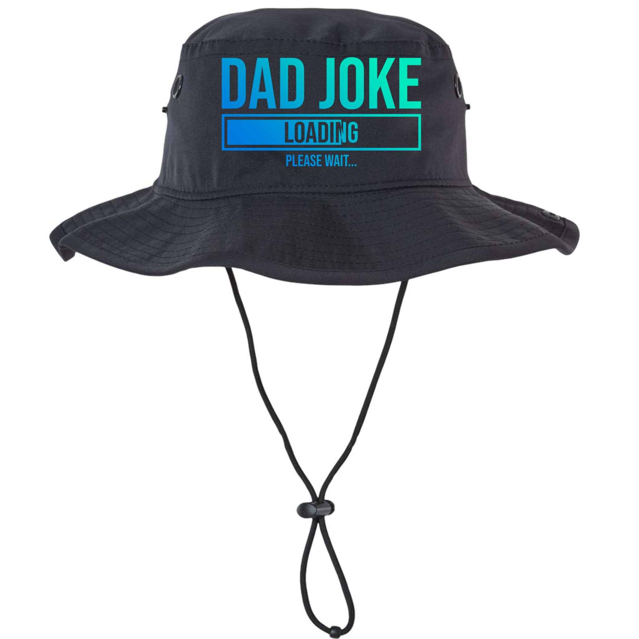Superhero Dad Joke Loading Please Wait Papa Gift Bucket Hat