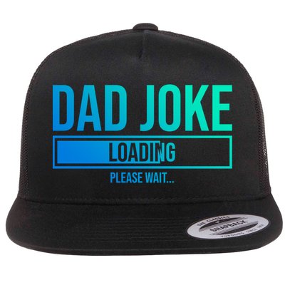 Superhero Dad Joke Loading Please Wait Papa Gift Flatbill Hat