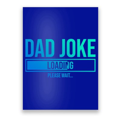 Superhero Dad Joke Loading Please Wait Papa Gift Poster