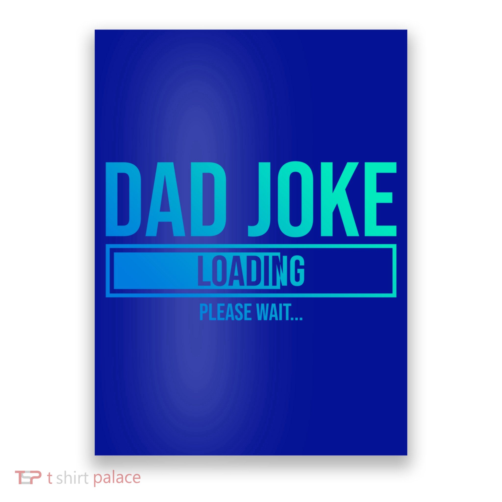 Superhero Dad Joke Loading Please Wait Papa Gift Poster