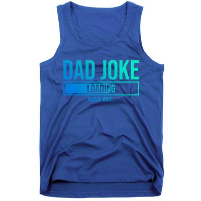 Superhero Dad Joke Loading Please Wait Papa Gift Tank Top