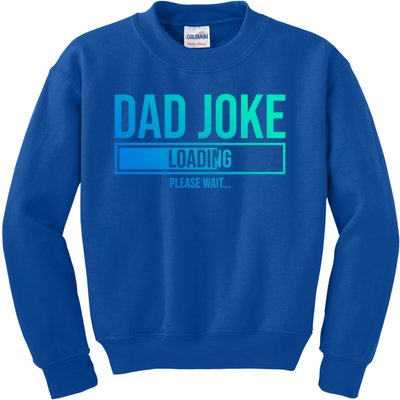 Superhero Dad Joke Loading Please Wait Papa Gift Kids Sweatshirt