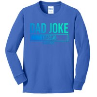 Superhero Dad Joke Loading Please Wait Papa Gift Kids Long Sleeve Shirt