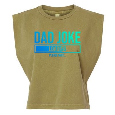 Superhero Dad Joke Loading Please Wait Papa Gift Garment-Dyed Women's Muscle Tee