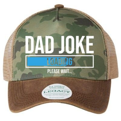 Superhero Dad Joke Loading Please Wait Papa Gift Legacy Tie Dye Trucker Hat