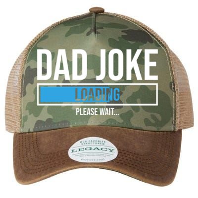 Superhero Dad Joke Loading Please Wait Papa Gift Legacy Tie Dye Trucker Hat