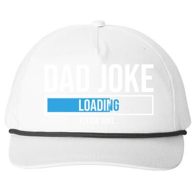 Superhero Dad Joke Loading Please Wait Papa Gift Snapback Five-Panel Rope Hat