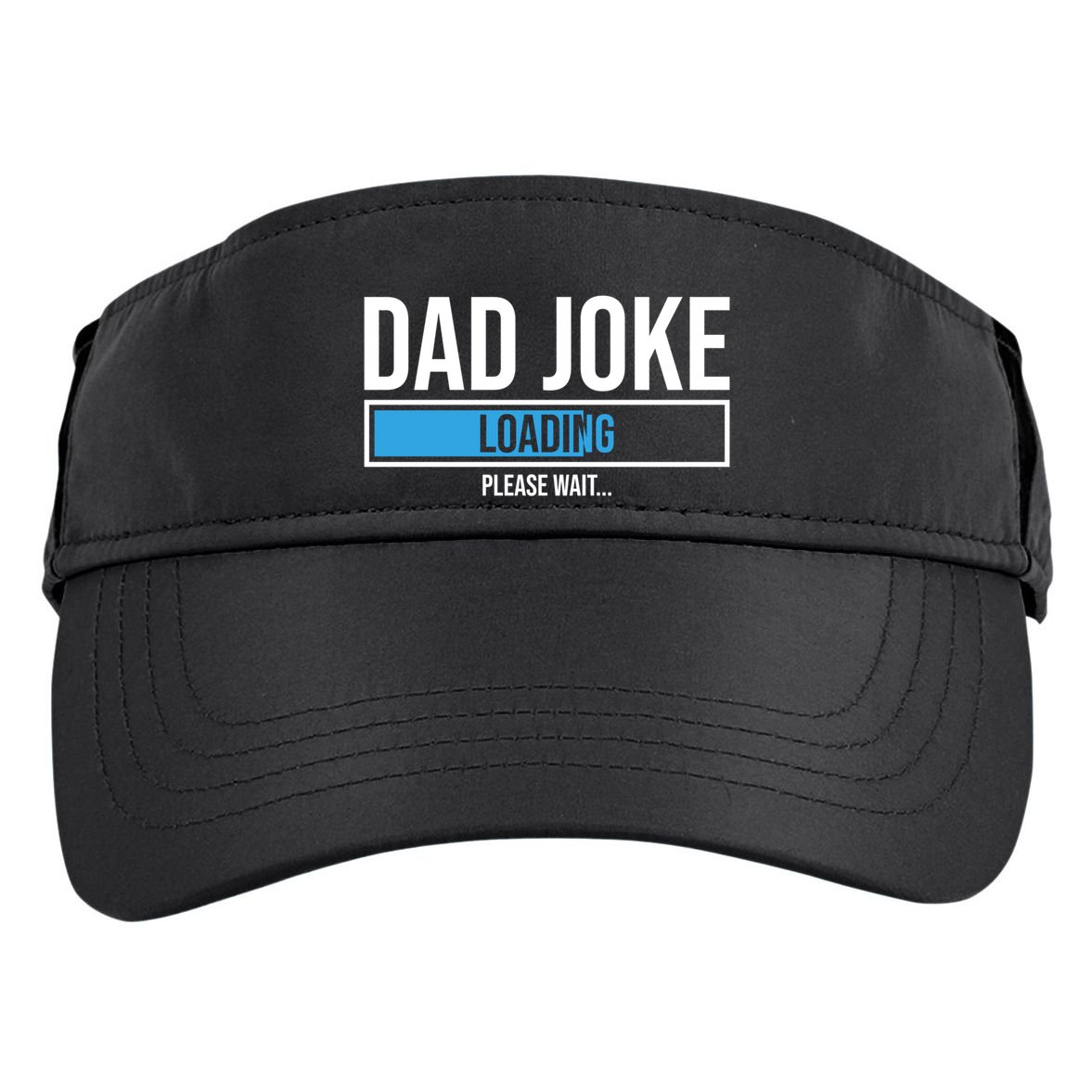 Superhero Dad Joke Loading Please Wait Papa Gift Adult Drive Performance Visor