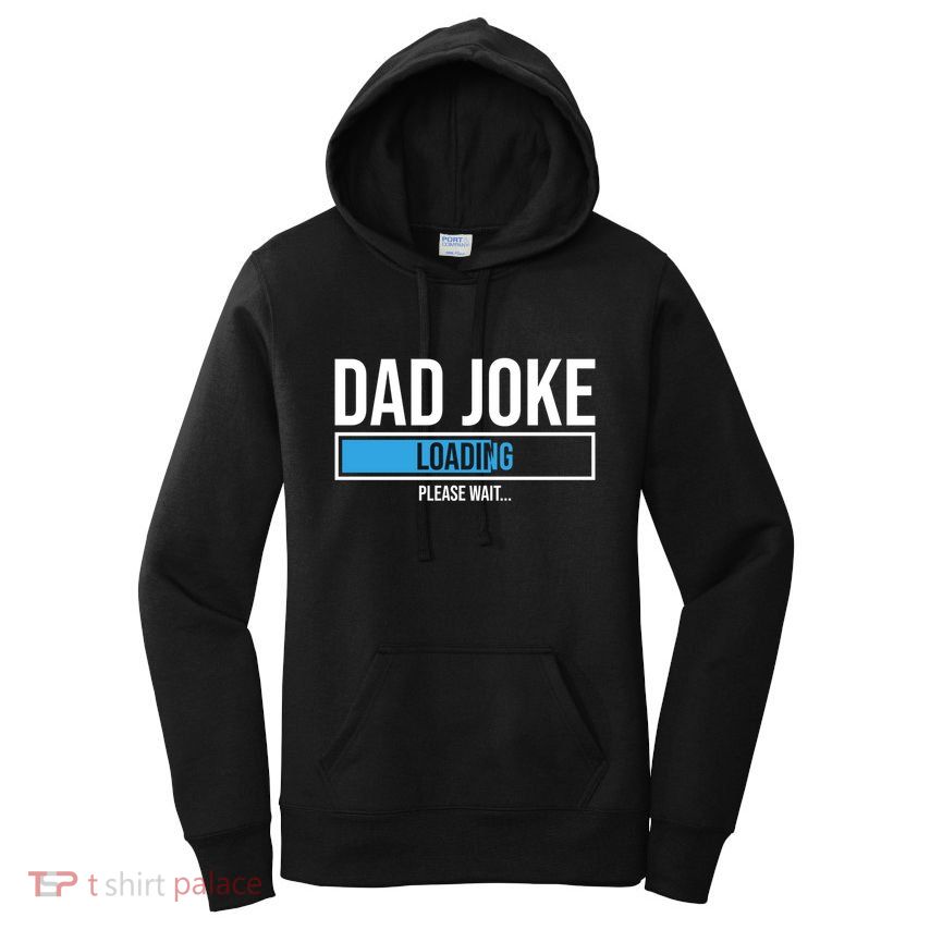 Superhero Dad Joke Loading Please Wait Papa Gift Women's Pullover Hoodie